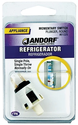 1a Single Pole Momentary Appliance Switch White Spst 1 Pk Model 61029
