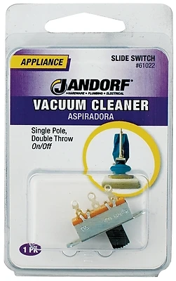 6a Single Pole Slide Appliance Switch Black/silver Spdt 3 Tab Terminals 1 Pk