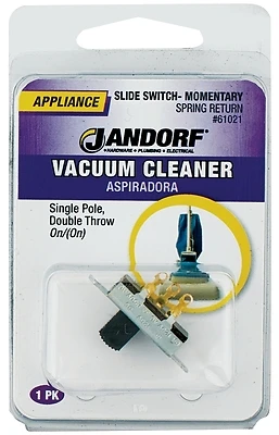 3 Amps Single Pole Slide Appliance Switch Black/silver 125v Spdt 1 Pk