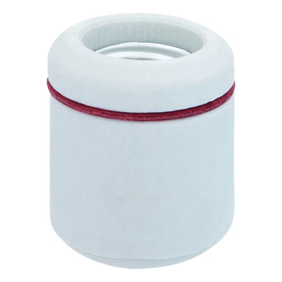 Jandorf 60575 Porcelain Medium Base Ring Socket, 660W, 250V