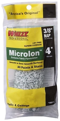 4x3/8 Inch Microlon Mini Roller Cover For All Paints And Stains