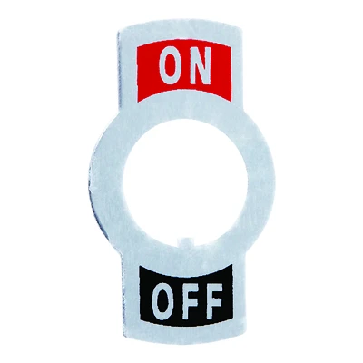 Black/gray/red Aluminum Toggle Switch Plate 5 Pk With On/off Markings