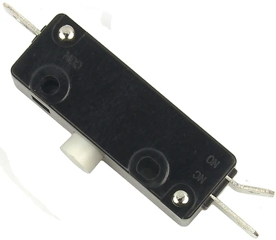 18a Single Pole Momentary Appliance Switch Black/silver 1 Pk, Model 61030