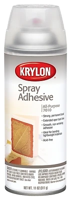 All-purpose Spray Adhesive, 11 Oz. Aerosol Can For Versatile Bonding