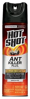 Hot Shot HG-4480 Ant Killer Plus, Liquid Spray, 16 Oz Aerosol Can