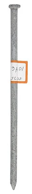 Pro-fit 0054272 10 Inch Hot-Dipped Galvanized Steel Nail, Smooth Shank, 50 Pound