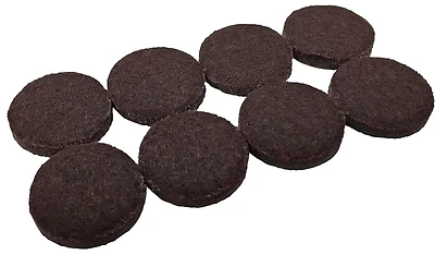 Shepherd 9863 Furniture Grip Pads, Brown Felt, 1.5 In., 8-Pk.