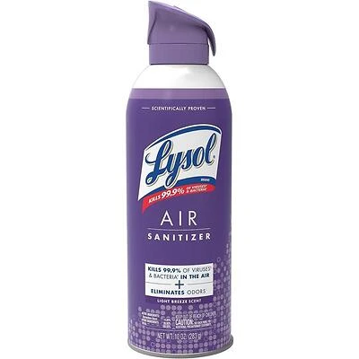 Lysol 19200-99394 Air Sanitizer, 10 oz, Light Breeze