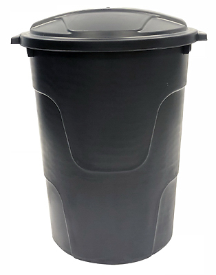 32-gallon Trash Can With Lid - Durable Multi-purpose Container