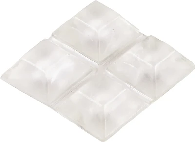 Shepherd 9565 Vinyl Surface Guard Bumper Pads, 3/4-In., Clear, 12-Pk.