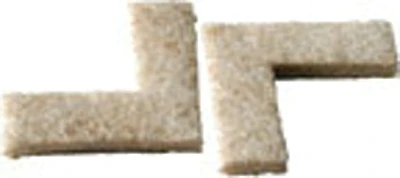 Shepherd Hardware 9816 Felt Corner Pads, 1-1/2 In., Beige, 8-Pack