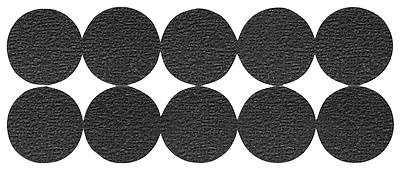 Shepherd 3601 Round Adhesive Furniture Grip Pads, 0.75-In., 20-Pk.