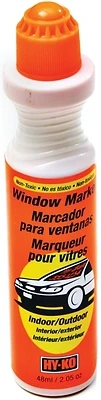 Hy-Ko 40615 Window Marker, Non-Toxic, Rain-Resistant, Orange