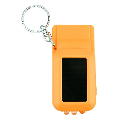 Hy-Ko KC627 Safety Whistle with LED Light and Key Chain, Orange