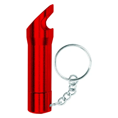 Hy-Ko KC611 Aluminum Keychain Flashlight With Bottle Opener