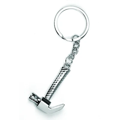 Hy-Ko KH748 Novelty Hammer Keychain With Split Ring, 1 In.