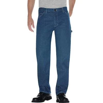 Carpenter Jeans, Stonewash Denim, Relaxed Fit, Men's 34 x 34-In.