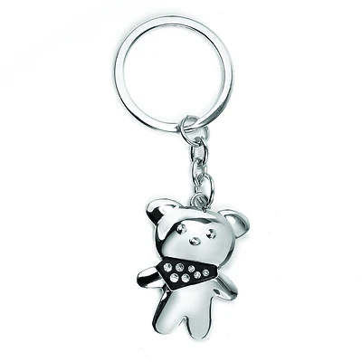Hy-Ko KH712 Teddy Bear Keychain, Split Ring, 1-1/8 In.