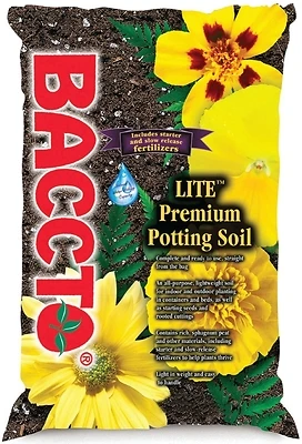 Baccto 1420P Lite Premium Potting Soil, 20-Qt.
