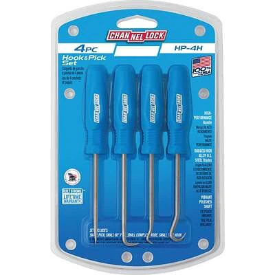 Channellock 5-1/4 Inch Professional Probe Set - 4 Piece Precision Tool Set