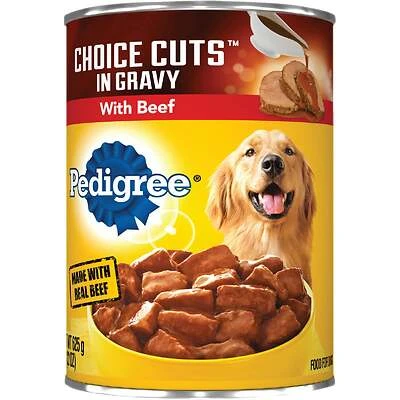 Choice Cuts Canned Dog Food, Beef, 22 oz. Can