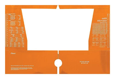 4-Pocket Laminated Portfolio Folder, 12.5 x 9.5 In.