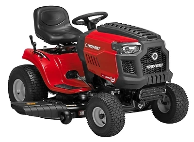 Troy-bilt 46 In. Bronco Riding Lawn Tractor With 547cc Engine And Autodrive Transmission