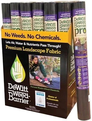 Weed Barrier, 12-Year, 3 x 100-Ft.
