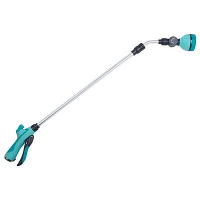 7-Pattern Watering Wand, 33 to 48 In. Reach, Green