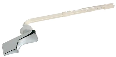 Trim-to-fit Toilet Handle 10 Inch Plastic Chrome Finish