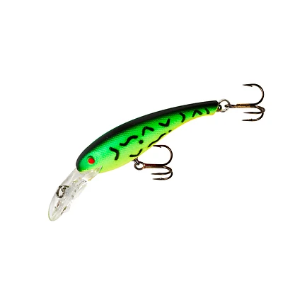 Floating Wally Diver Crankbait Fishing Lure, Firetiger, 2-1/2 In.