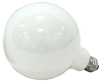 Sylvania 10518 G40 Incandescent Light Bulb, 100W, Medium Base