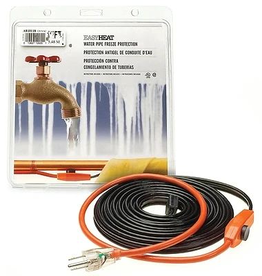 EasyHeat AHB-160 Pipe Heating Cable, 120V, 60 Ft