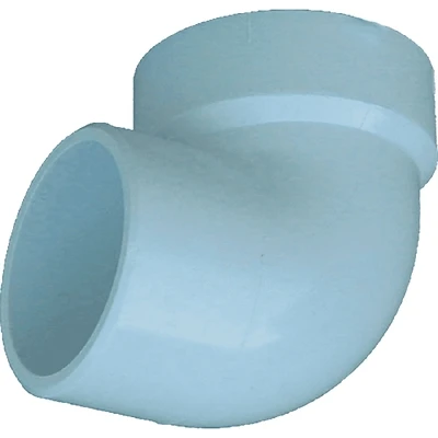 B & K 1-1/2 In. 90 Degree PVC Vent Street Elbow, Schedule 40