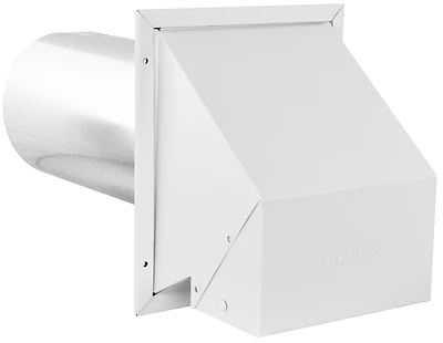 R2 Series Vt0503 Exhaust And Intake Hood, 6 Inch Duct, Steel, White