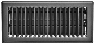 Floor Register 2.25 X 12 Inch Steel Slate Gray Duct Cover