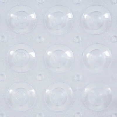 Kenney KN61292C Vinyl Bath Mat, Clear, 31 In. x 15 In., Non-Slip