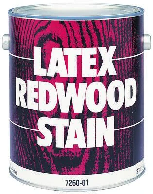 Olympic 48659 Tintable Redwood Solid Exterior Stain, 128 Fl. Oz.