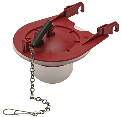 Fluidmaster 5401GBP4 Adjustable Toilet Flapper, 3 In., Glacier Bay