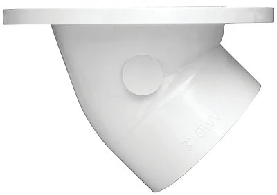 Pvc Closet Flange 45 Degree Swivel Model 438165 For Easy Installation