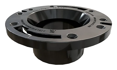 Level Fit Closet Flange With Plastic Ring, Model 43502