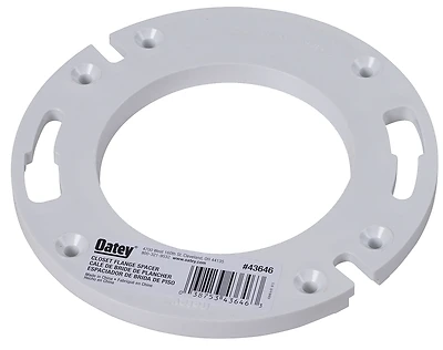 Toilet Anchor Flange 1/2 Inch Closet Flange Spacer Model 436464