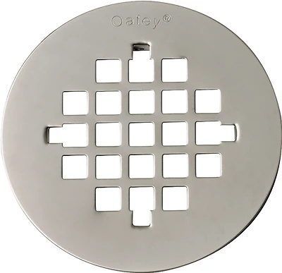 Oatey 420184 Tub Strainer, Stainless Steel, Brushed Nickel, 4-1/4 In