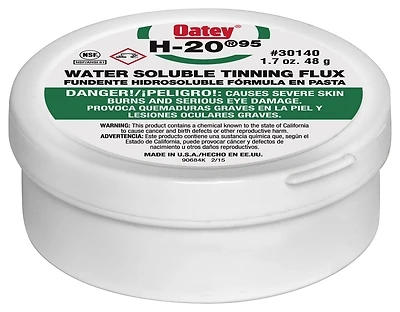 1.7 Oz. Water-soluble Solder Paste For Copper, Brass, And More