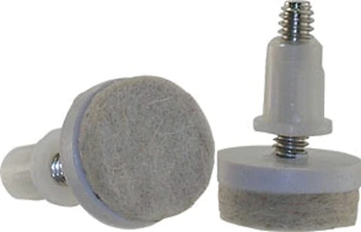 1-1/2 In. Threaded Stem Furniture Glides With Felt Base (4 Pk) - Model 9909