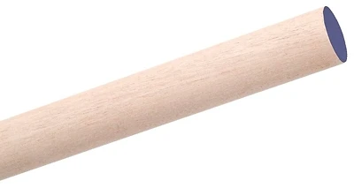 Waddell 6714UB Round Birch Dowel Rod, 7/8 In. Dia. x 48 In. L