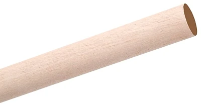 Waddell 6710UB Round Birch Dowel Rod, 5/8 In. x 48 In.
