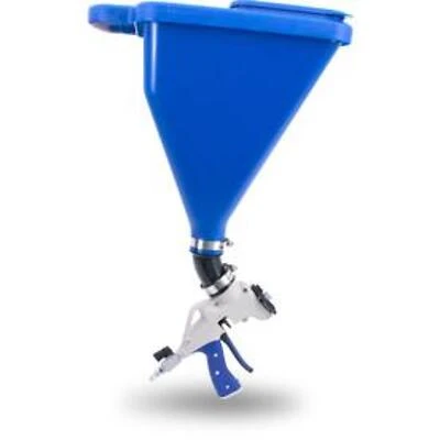 3-ft Gravity Fed Hopper Gun With 2-1/8 Gallon Capacity