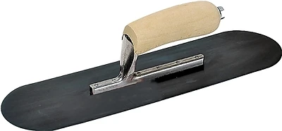 Marshalltown QLT PT144B Pool Trowel, Blue Steel, 14 x 4 In.