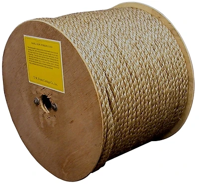 3/8 Inch X 600 Feet Manila Rope Reel - Durable And Versatile For All Your Needs